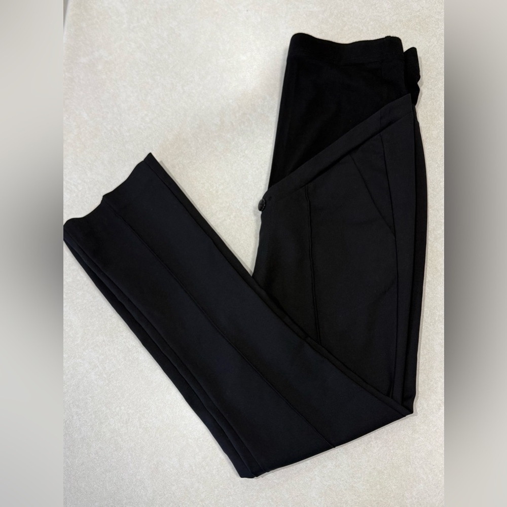 Seraphine Women's Maternity Soft Over Pump Elegant Black Dress Pants Size 2